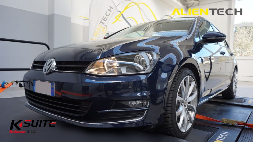 VW Golf On Dyno Remap Development 
